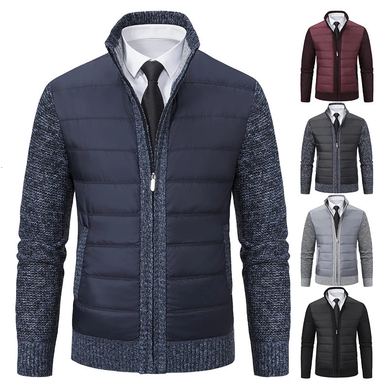 Autumn and winter mens casual and comfortable fashion trend loose warm cardigan sweater 260306