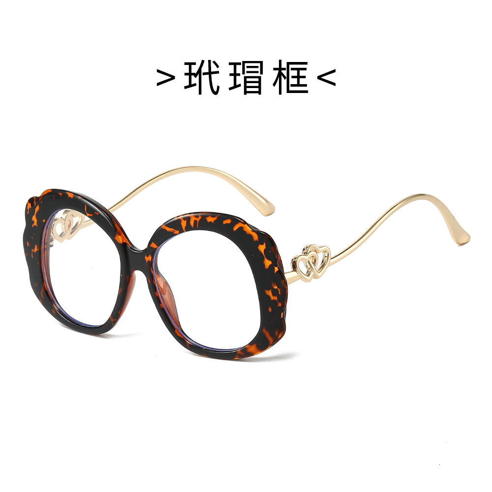25 new high-end anti-blue light glasses, European American fashion personalized eyeglass frames for men and women, high-quality outdoor glasses