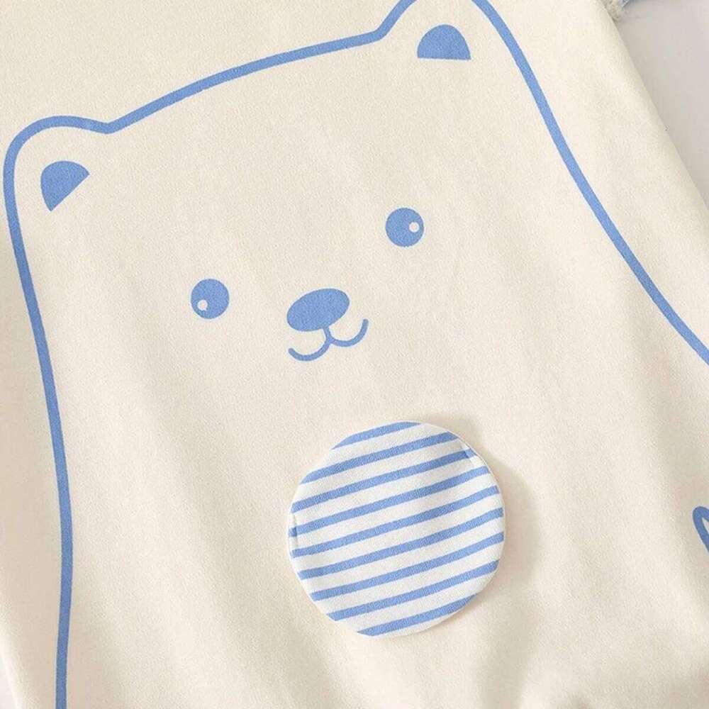 Unisex Pullover Spring Autumn One-piece Suit Baby Boy Soft Cotton Cartoon Pattern Jumpsuit 6-18 Month Infant Girl Daily Romper Z260306