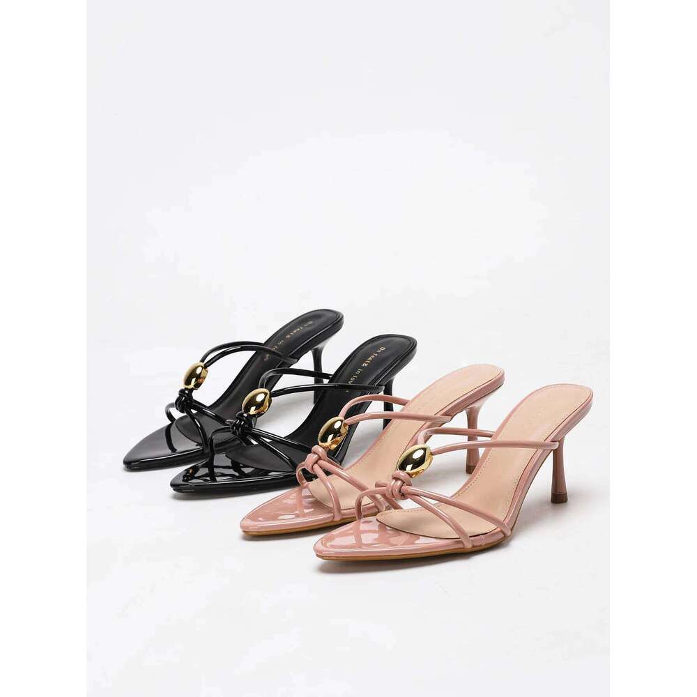 Women's Fashion-Elegant Patent Leather Slip-On Stilettos - Comfortable Simple & Versatile