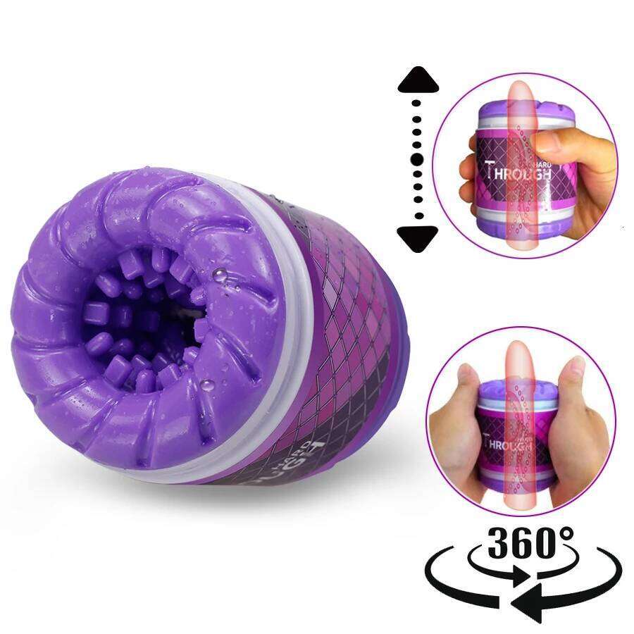 Tight Pussy Realistic Vagina Dual Channel Male Masturbator Aircraft Cup Penis Trainer Adult Sex Toys For Men climax W260305