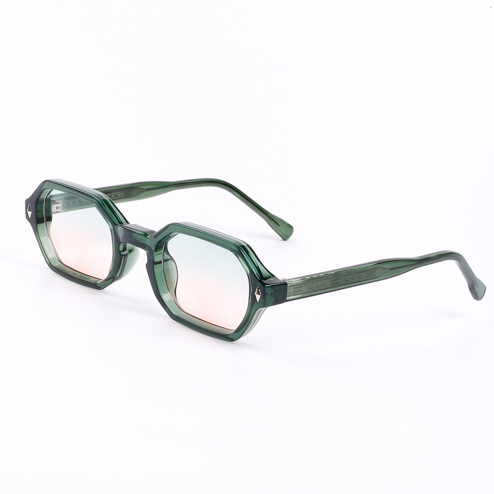 Luxury New Designer Sunglasses Fashionable Sunglasses Outdoor Cycling Sunglasses Polygonal Small Frame Sunglasses Men's And Women's High-end