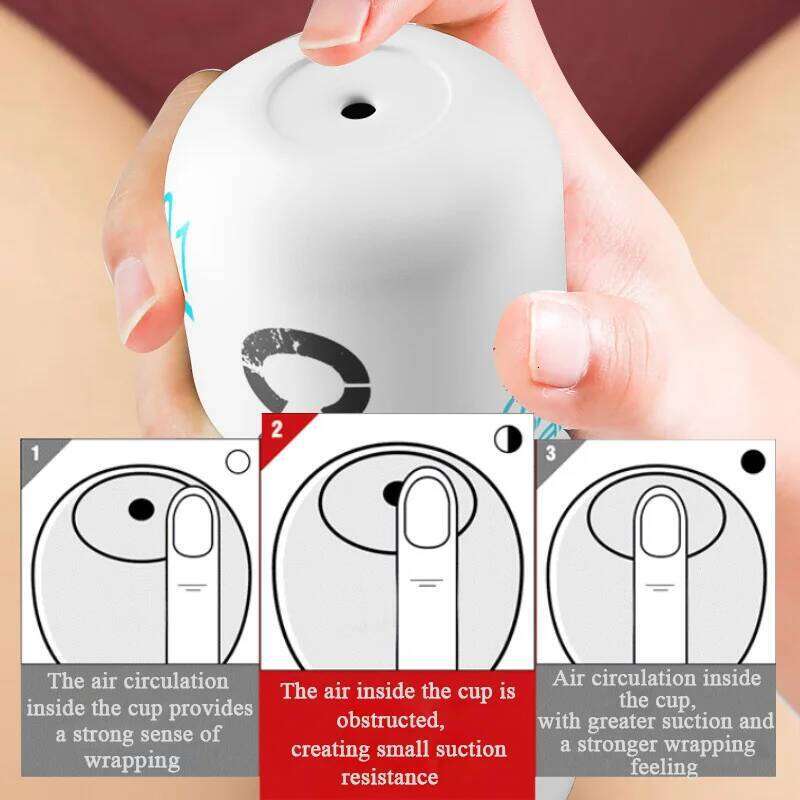 NIGF Vaginal masturbation thrilling simulation of vaginal oral anus airplane cup sucking sex toys male adult products W260305