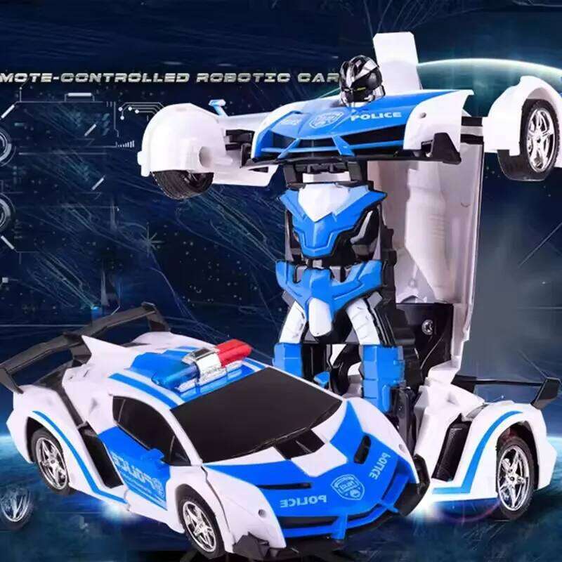 2 in 1 Electric RC Transformation Children Boys Toys Outdoor Remote Control Sports Deformation Car Robots Model Toy C260305