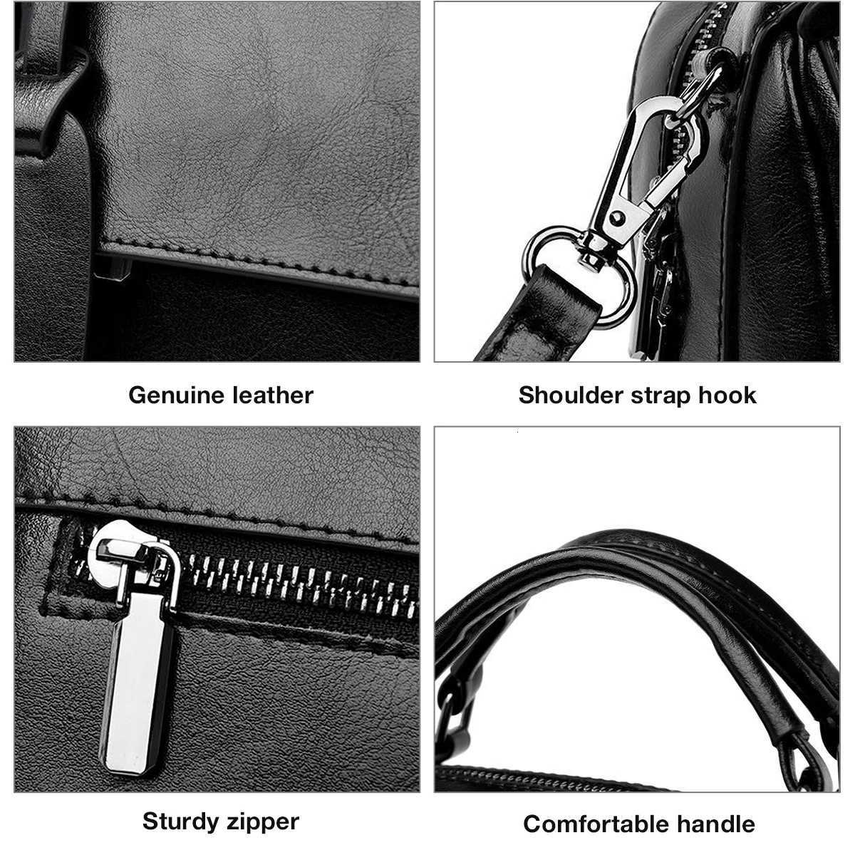 FOXER Split Leather Womens Handbag Casual Crossbody Shoulder Bag High Quality Designer Ladies Daily Top-handle Bag H260306