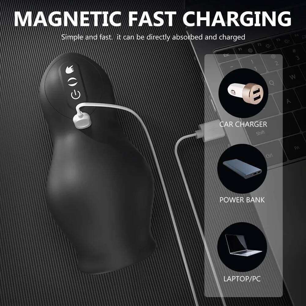 Male Masturbators Automatic Hands Free Powerful Sucking Telescopic Cup Pump Penis Enlargement Stroker For Men Sex Toy 18+ W260305