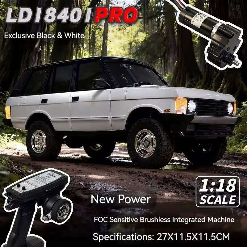 New 1:18 LDR/C LD18401pro Simulation Sensory Brushless Four-Wheel Drive Rc Off-Road Remote Control Car Climbing Model Boys Gift C260305