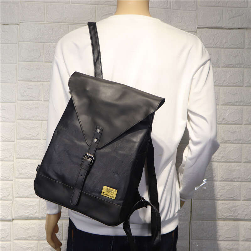 New Threebox Japanese Korean Style Casual Retro Backpack Trendy Men S Handheld Student School Bag High Quality Luxury Bag