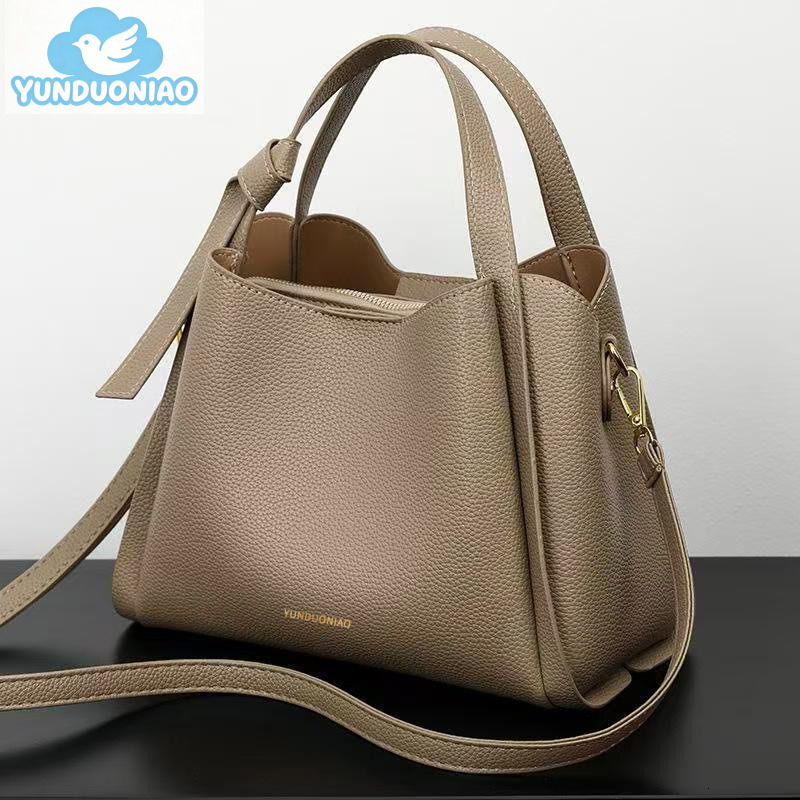 YUNDUONIAO new bucket bag new women's bag commuting fashion shoulder bag handbag high-end large capacity crossbody bag