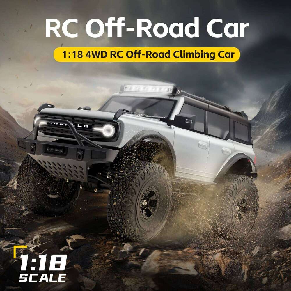 WLtoys 184023 1/18 Remote Control RC Electric 4WD Off-Road Climbing Vehicle Simulation Mini Toy for Boys Gift C260305