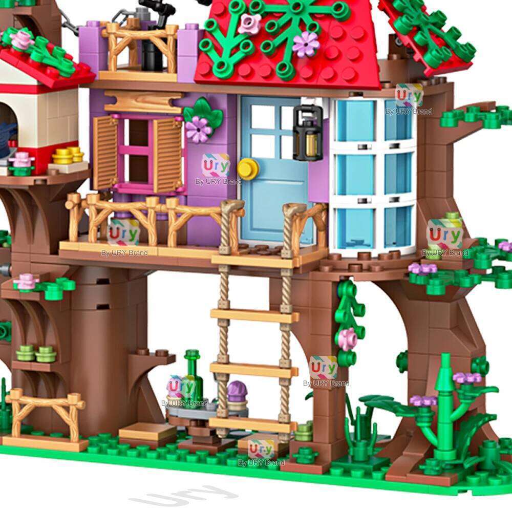 462 pcs Friends Tree House Villa Castle Model Building Blocks Sets Figures Garden DIY Toys for Kids Girl Birthday Gift Z260305