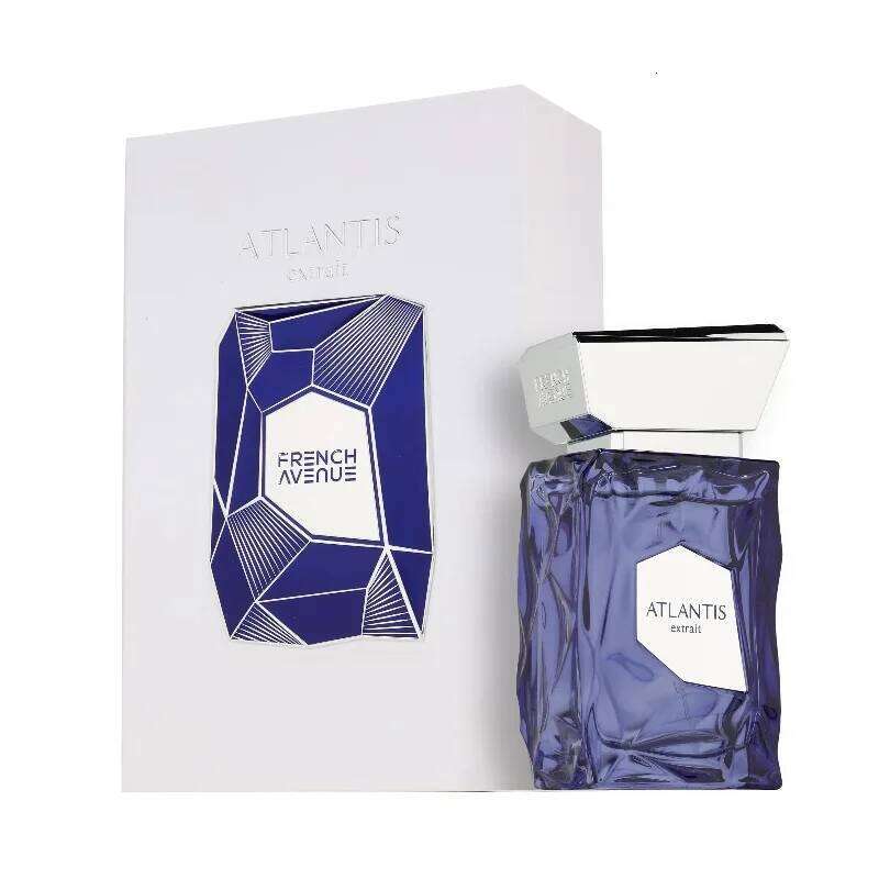 French Avenue Atlantis Extrait de Parfum Unisex Spray 100 ML Persistent Aquatic Aromatic Pheromones Natural Perfume 3.4 Ounce 26H0306