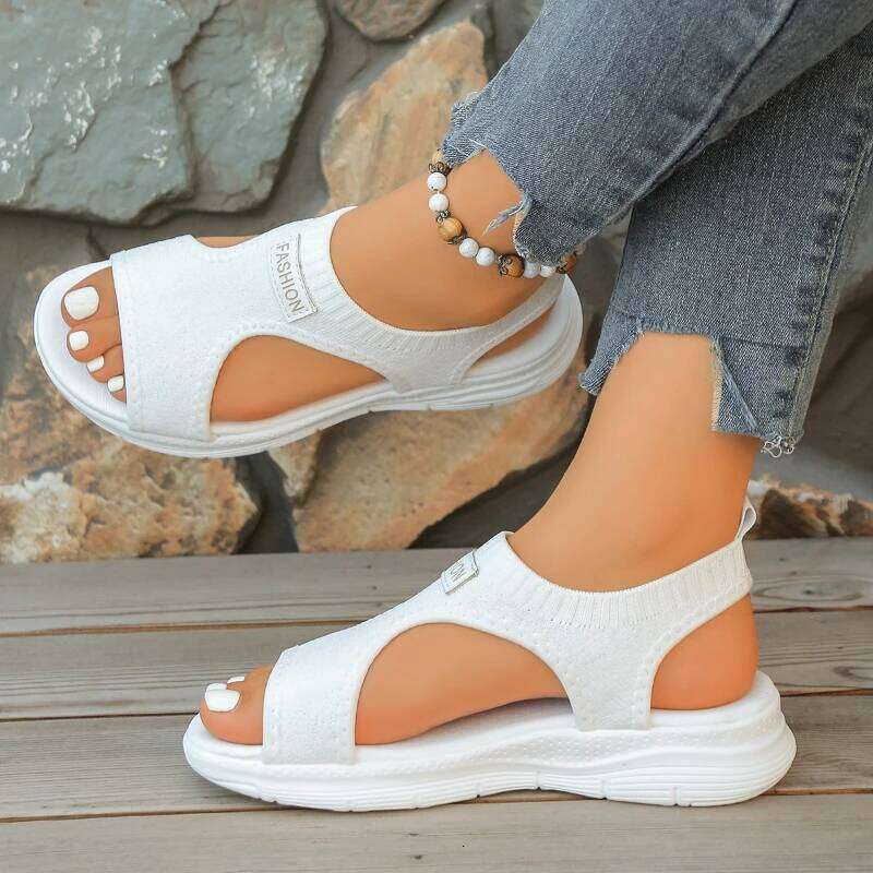 2026 New Women's Fashion Hot Selling Sandals One Step Lightweight Walking Plus Size Comfortable Casual Shoes