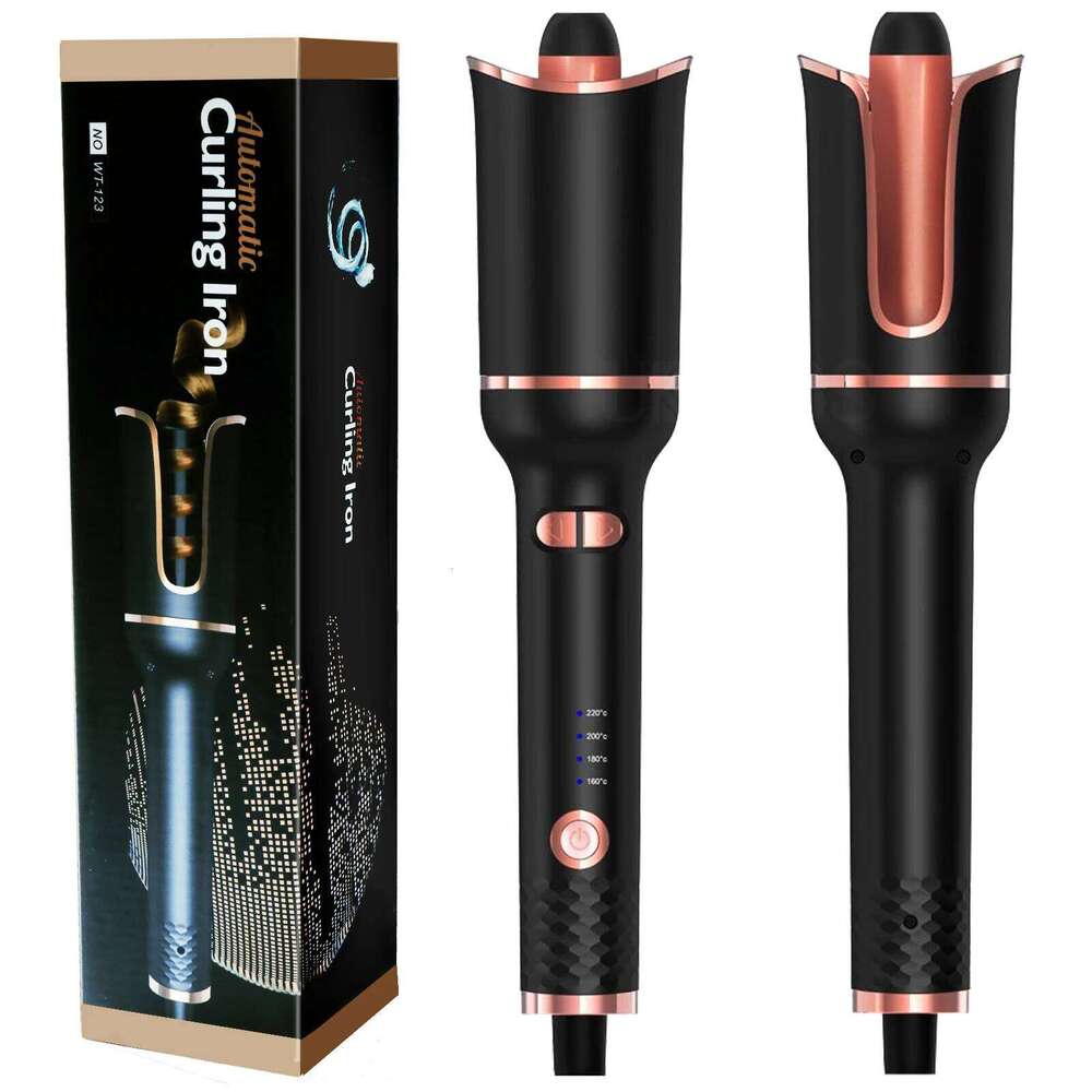Auto Rotating Air Curler Spin Curl Ceramic Automatic Curling Wand Electric Hair Waver Iron Styler 26Y0306