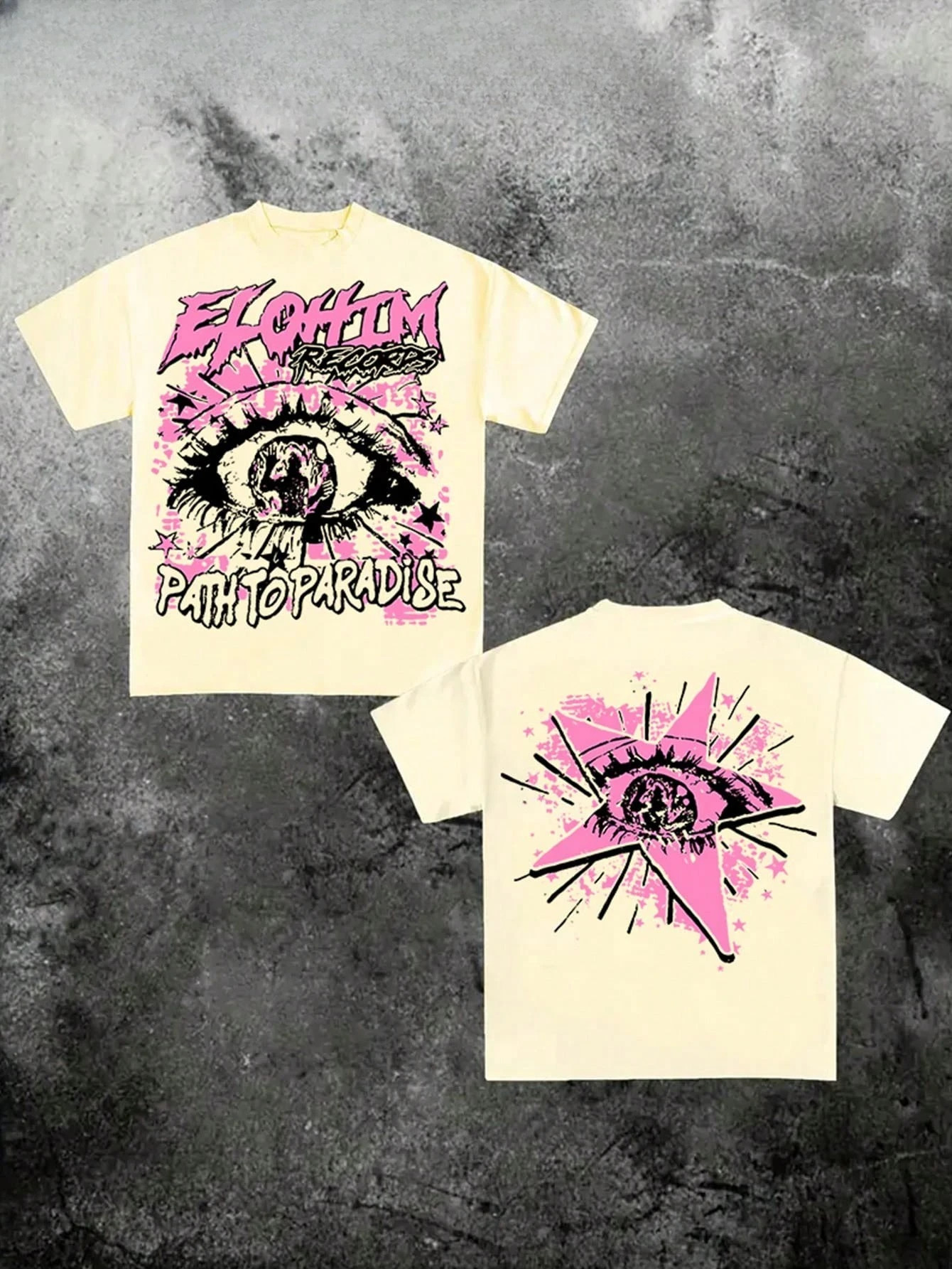 Mens Round Neck Short Sleeved Casual Pure Cotton Print Y2K Style Hand Drawn Unisex Cotton Graphic T Shirts 260303