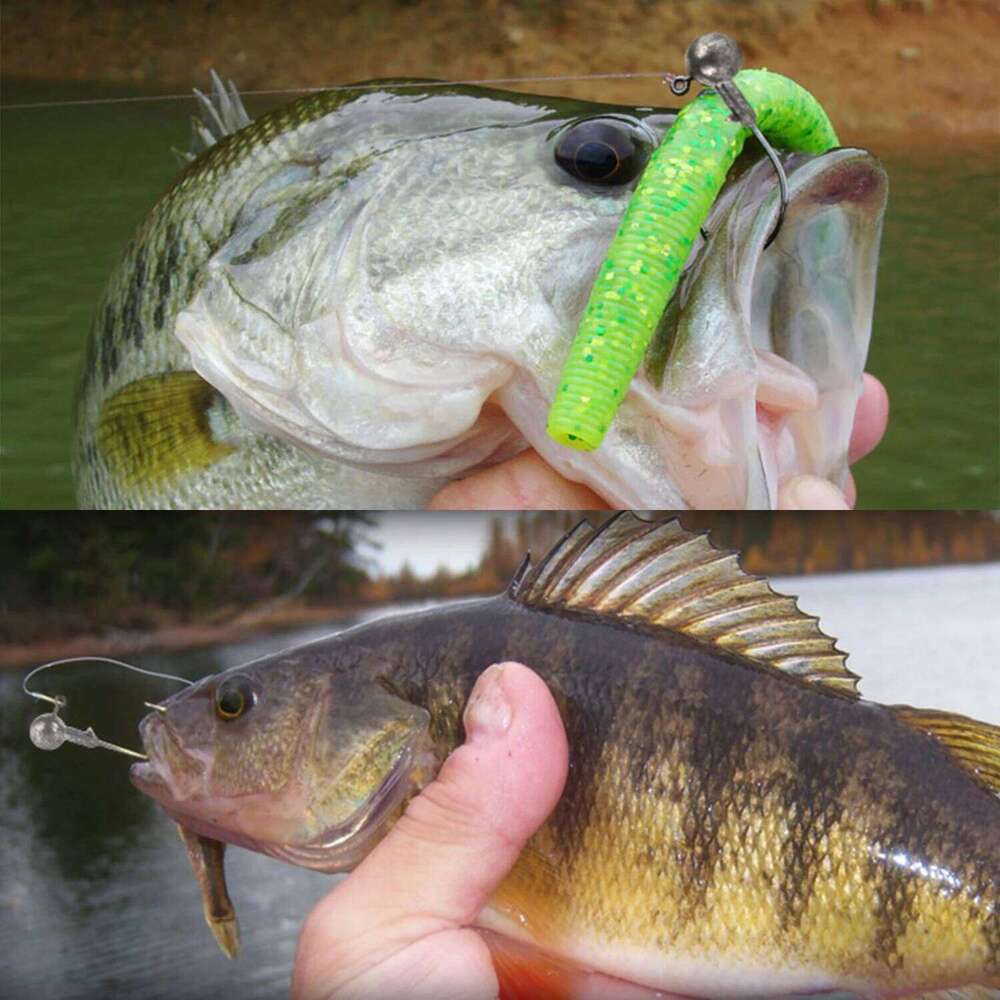 Sougayilang 3.5g 5g 7g 10g 15g Crank Head Lure Hard Bait Soft Worm Fishhook Jig Hook For Fishing Y260305
