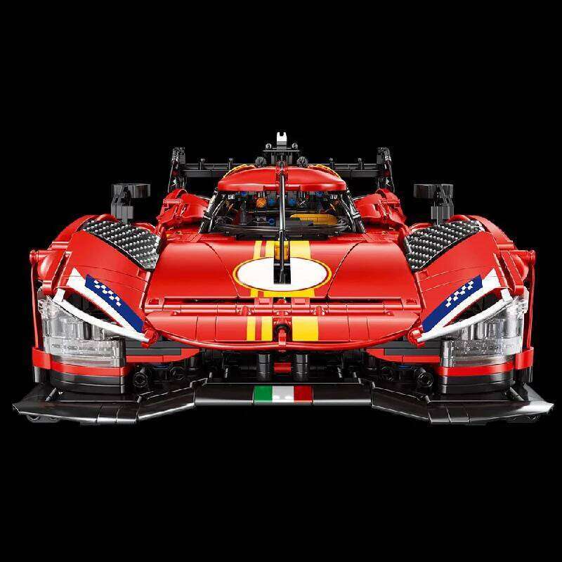 moc Famous Racing Car Assembly Creative Building Blocks Toy Technical Model, Decoration, Birthday Gift for Children 3350pcs Z260306