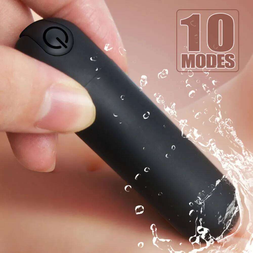 Powerful USB Charge Mini Bullet Vibrator Adult Sex Toys Women Clitoral Stimulator Vaginal G Spot Vibrators Erotic Masturbation W260305