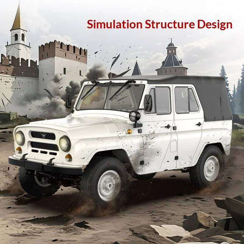 WPL C-94 1:12 UAZ-469 4WD RC Crawler Off-Road Military Style Truck Remote Control Car Model C260305