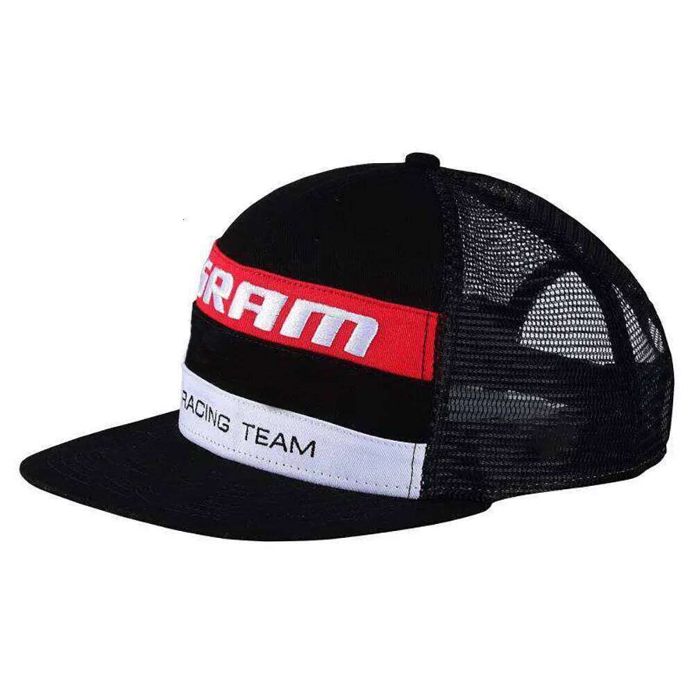Creative design biking baseball cap snapback Outdoor Mountain Bike Flat tongue Racing hat Unisex car gift Y260304