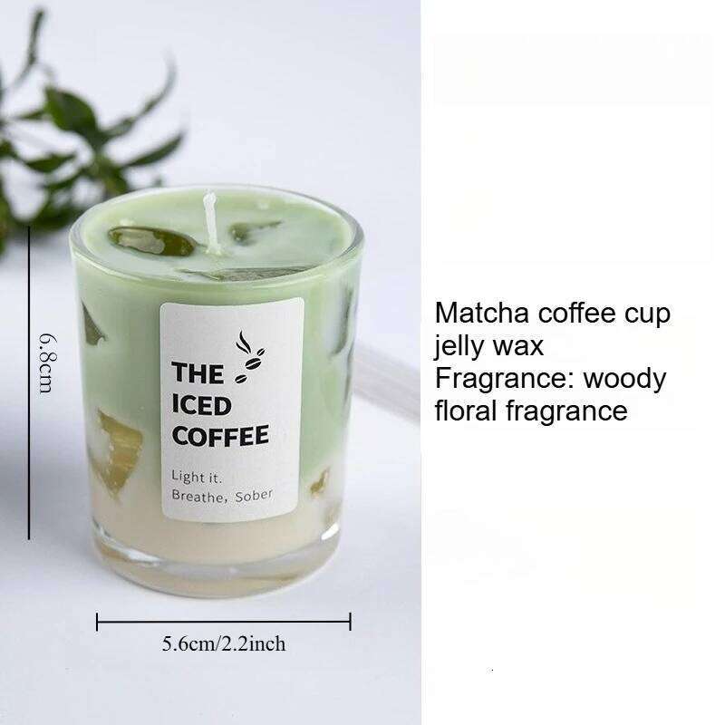 Jelly Wax Coffee Cup Aromatherapy Bedroom Smoke Free Candles Romantic Atmosphere Fragrance W260304 W260305