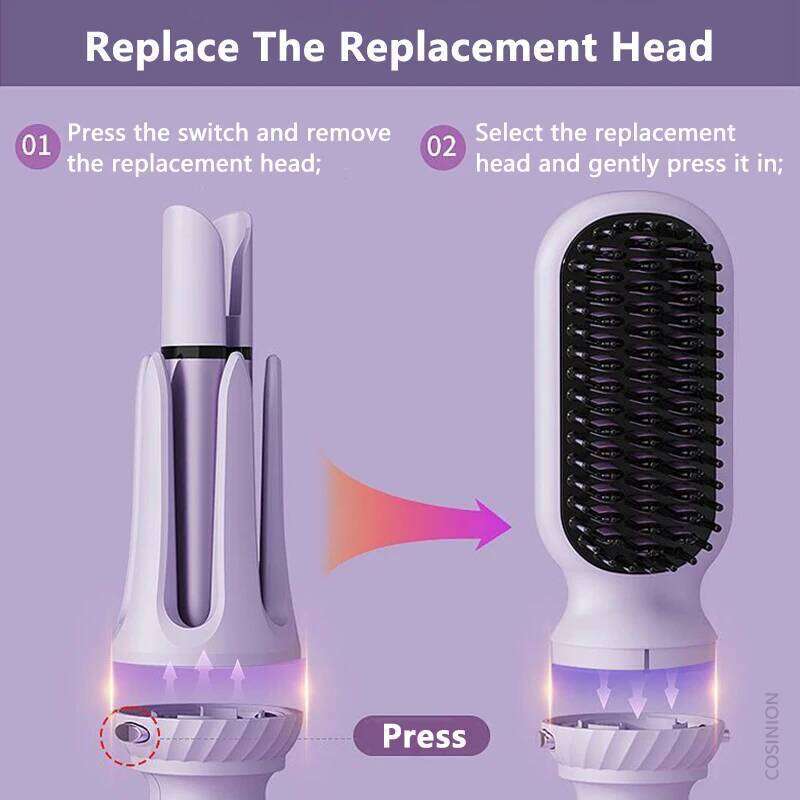3 IN 1 Negative Ions 28mm & 32mm Roll Automatic Curler Heating Straight Comb Electric Ceramic Curling Iron Hair Stick 26Y0306