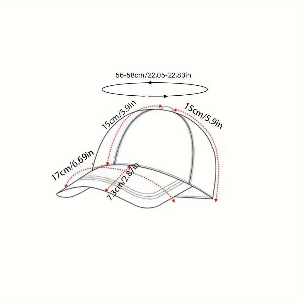 Fun cat print adjustable baseball cap suitable for outdoor travel and leisure activities lightweight breathable and cool S260306