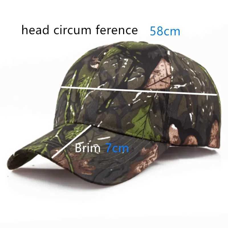 New Camouflage Outdoor Sport Hunting Cap Men Snapback Jungle Stripe Hat Wild Breathable Camo Caps S260306