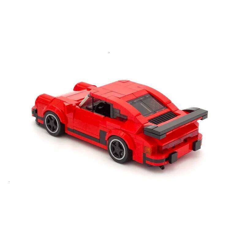 345PCS New MOCChampion City Highway 911 Turbo Sports Car Modular Children's Educational Building Blocks Toy Gift Z260305