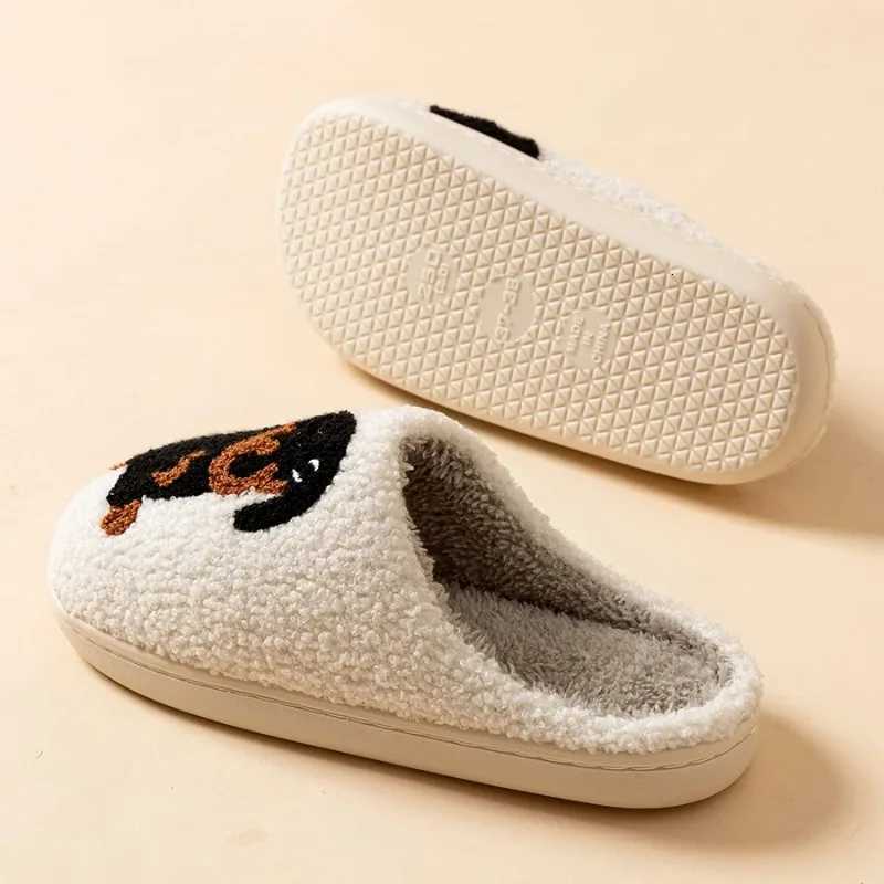 Cartoon Cute and Interesting Dachshund Dog Women Slippers Indoor Warm Comfort Lightweight Bedroom Concise Winter Cotton Shoes S260305