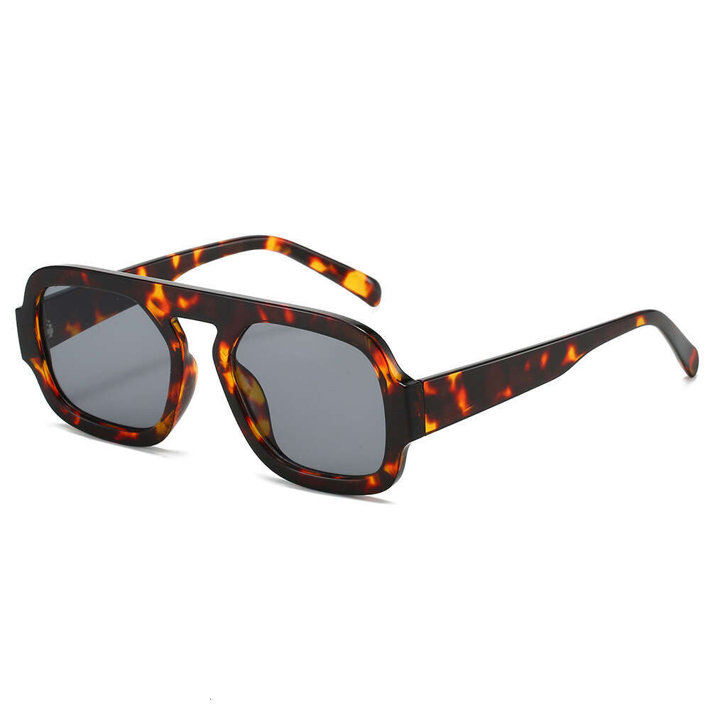 New Pilot European American Personality Simple Rhythm Versatile PC Fashion Sunglasses For Men And Women Liuyuemoshang
