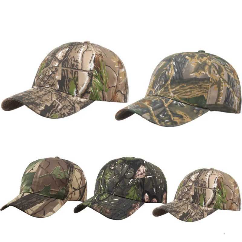 New Camouflage Outdoor Sport Hunting Cap Men Snapback Jungle Stripe Hat Wild Breathable Camo Caps S260306