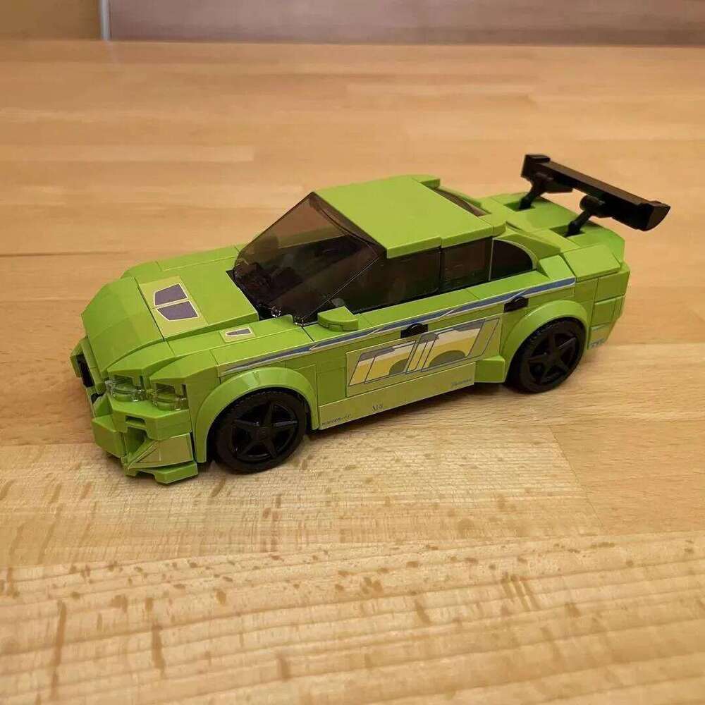 285PCS MOC Champion series Lancer Evolution VII Building Blocks Assembly Model Classic racing toy brick Children's birthday gift Z260306