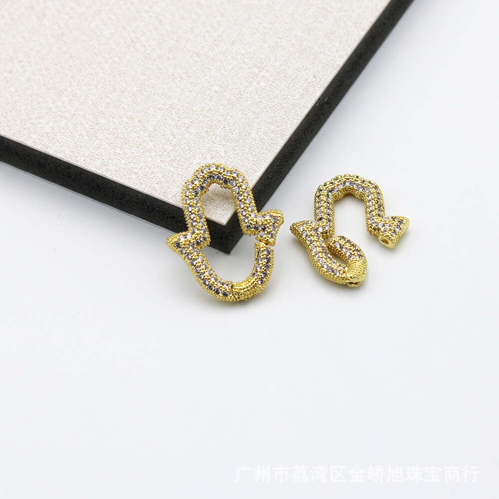Cross-Border New Hot-Selling Electroplated Micro-Inlaid Semi-Finished Cuban Chain Necklace Pendant Manufacturer Wholesale High Quality/Piece