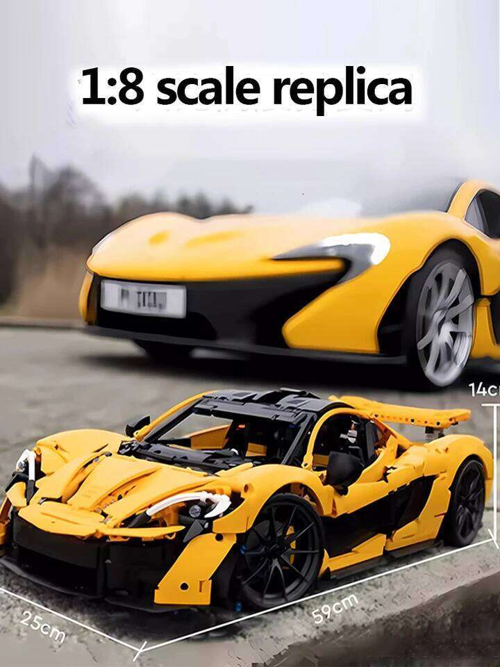 3900PCS McLaren P1 Assembled Building Block Sports Car Racing Model Toy Adults High-Difficulty Educational Gift for Boys and Z260306