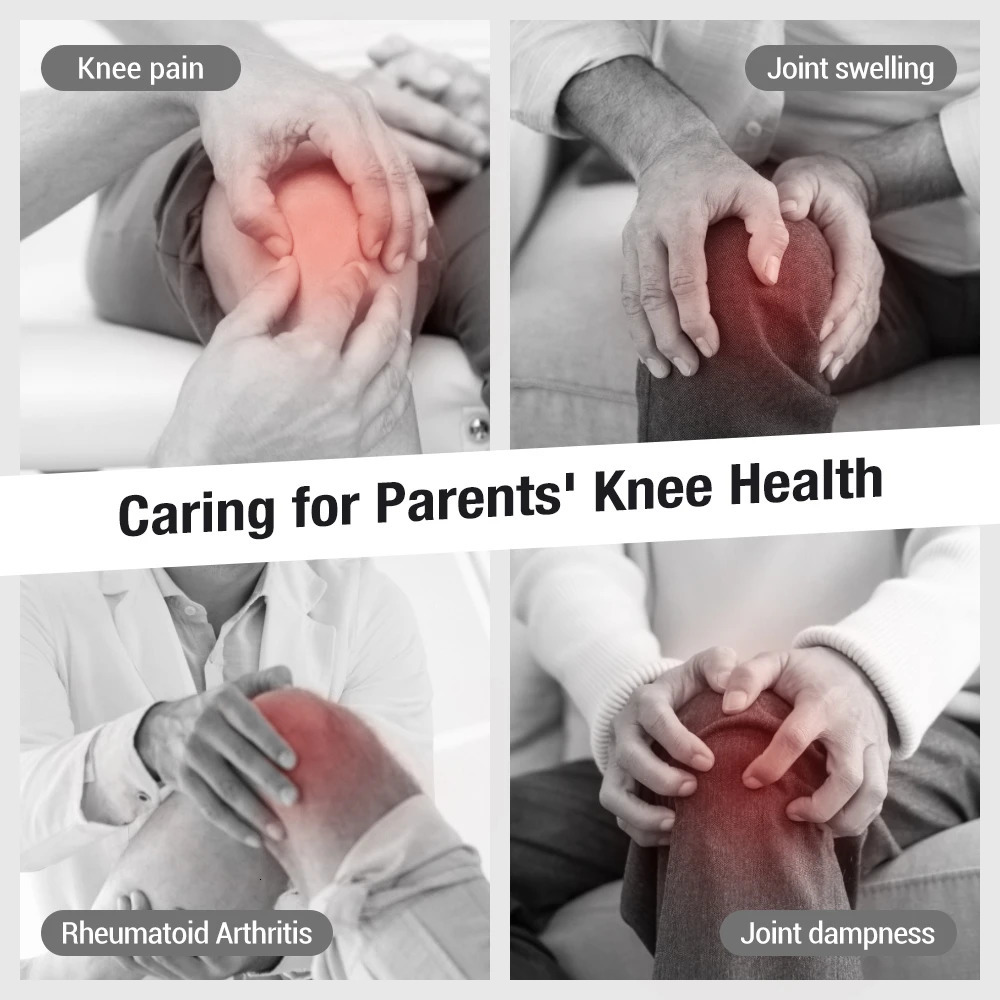 Smart Compress Knee Relaxing Massager Knee Cap Treasure Laser Infrared Elbow Shoulder Massager Relive Joint Pain Stiffness 260304