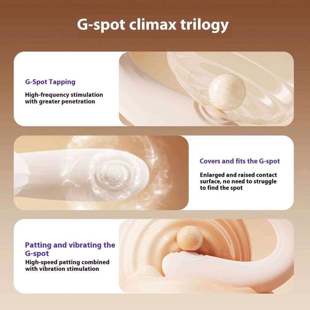 APP remote control G-spot slapping stimulation female clitoral sucking sex toy 2 in 1 vibrator USB charging W260305