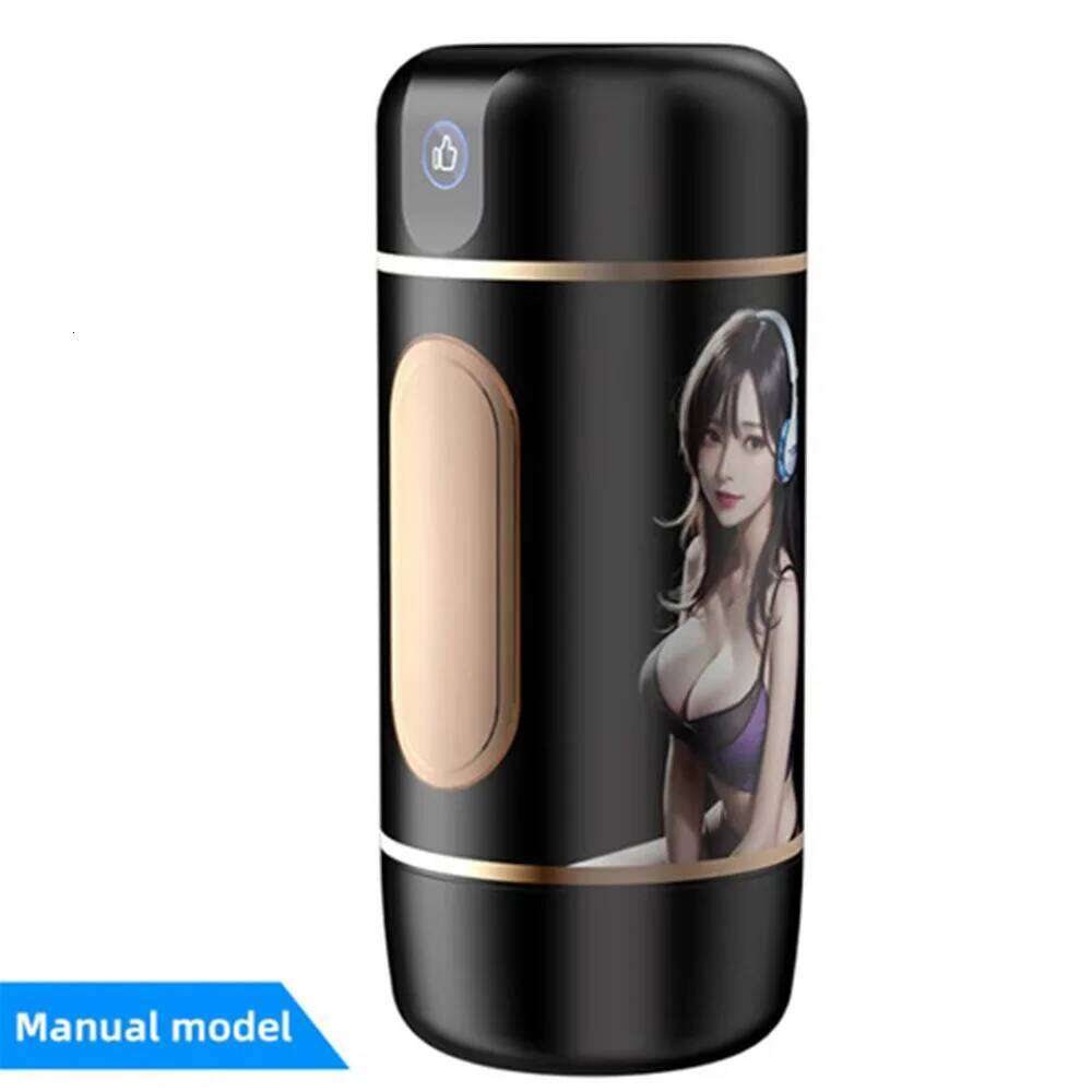 Manual Male Masturbator Cup Sex Toys for Man Sucking Masturbation Machine Vagina Blowjob Adults Penis Stimulation Masturbador W260305