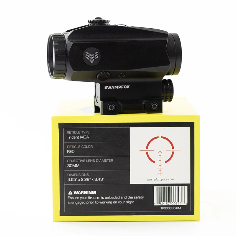 Swampfox Trihawk 3x30 Prism Scope Green Dot Sights BDC Reticle USA STOCK