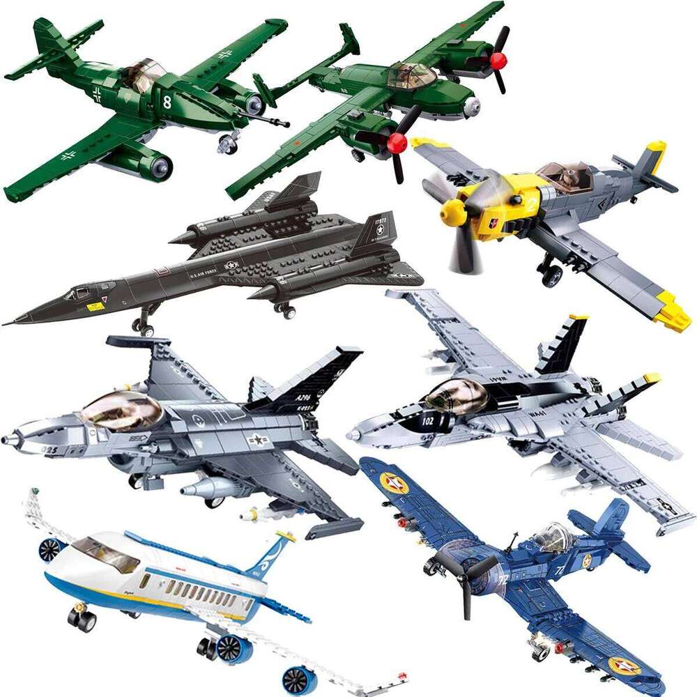 Predator Armored Car Vehicle Helicopter Plane Building Blocks Set Military Movie Bricks Classic Model Toys For Kids Xmas Gifts Z260306