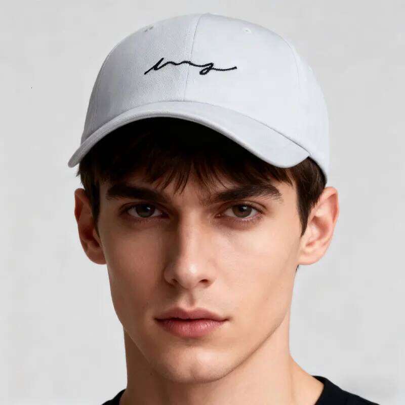 Unisex Embroidered Baseball Cap, Duckbill Hat, Korean Style, Casual, Fashionable, Outdoor, Versatile, Simple Y260304