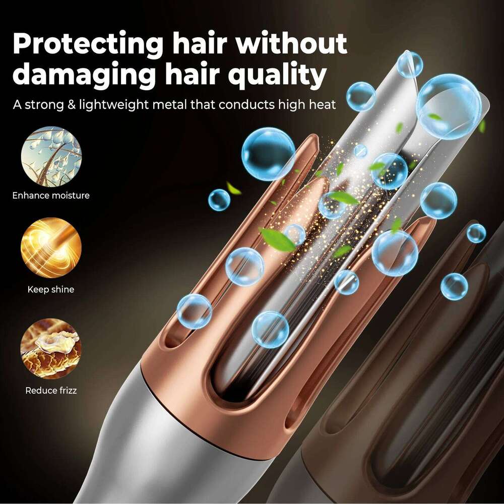 3 grades LCD display 32mm Silver Automatic Iron Large Curling Female Hair Styling Big Wave Salon Accessories Tool 26Y0306