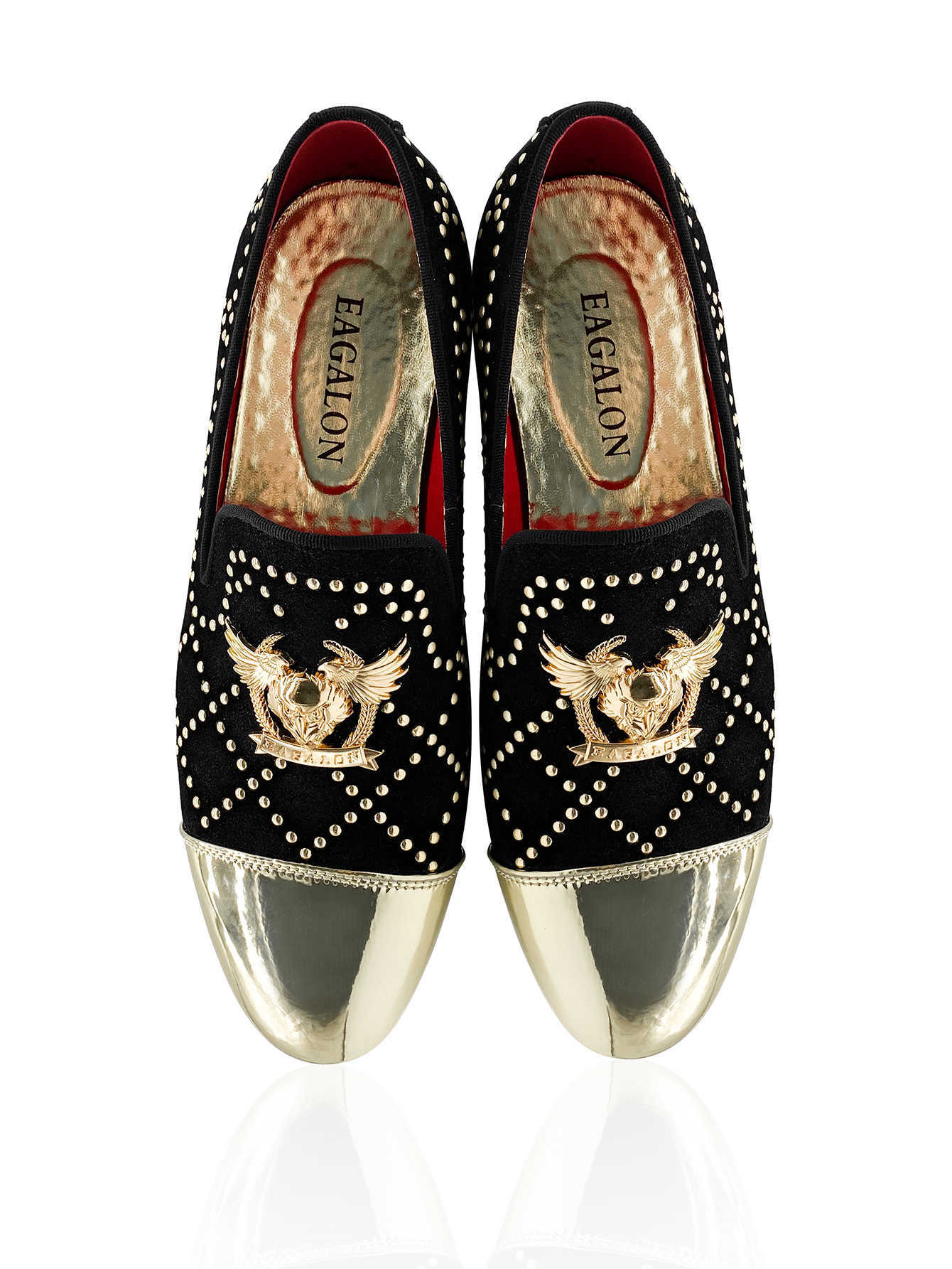 Nxy Brand Diamond-studded Splicing Designer Loafers In Loafer Interior Shoes Toe Smooth Upper Business Shoes Waxed Finishing Dress Shoes