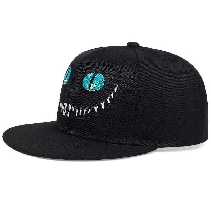 Cheshire Cat Neutral Style Men and Women Same Flat-Range Hood Outdoor Sun Visor Baseball Cap S260306