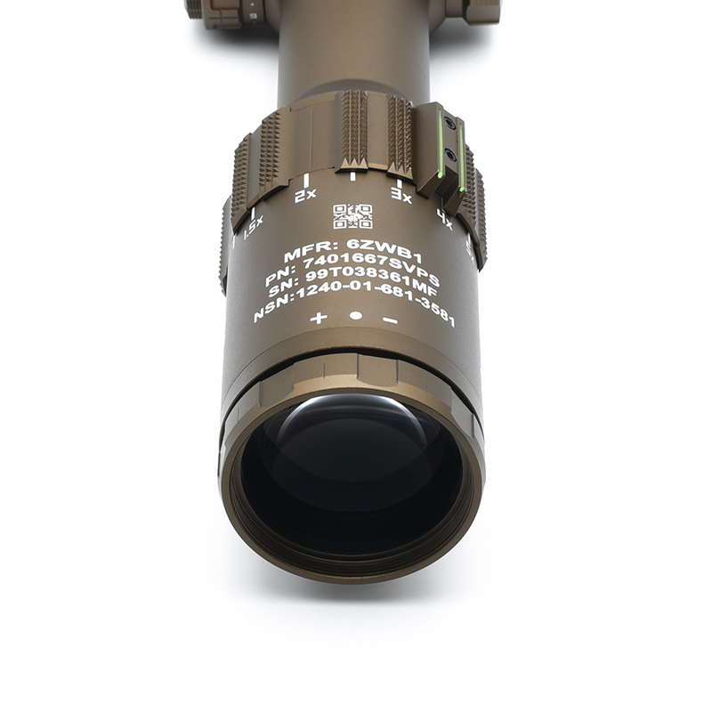 EvolutionGear Maded: TANGO6T 1-6X24 Scope FFP DWLR-55 Illuminated Reticle