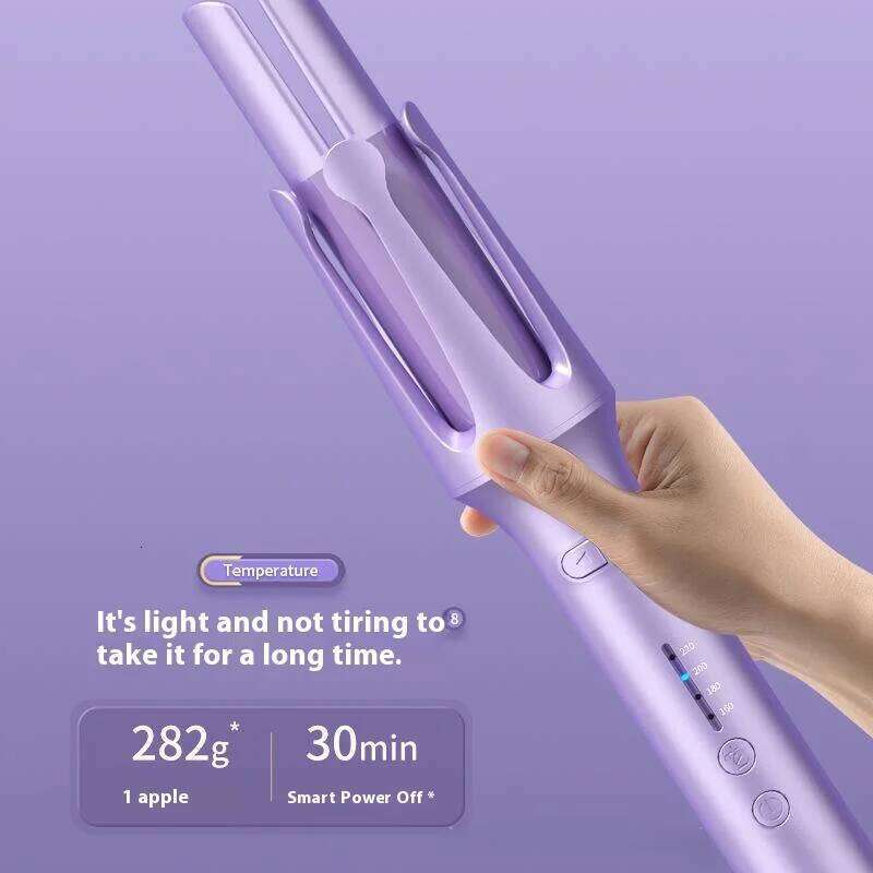2 in 1 32mm Automatic Rotating Ceramic Professional Curling Wand Curler 26Y0306