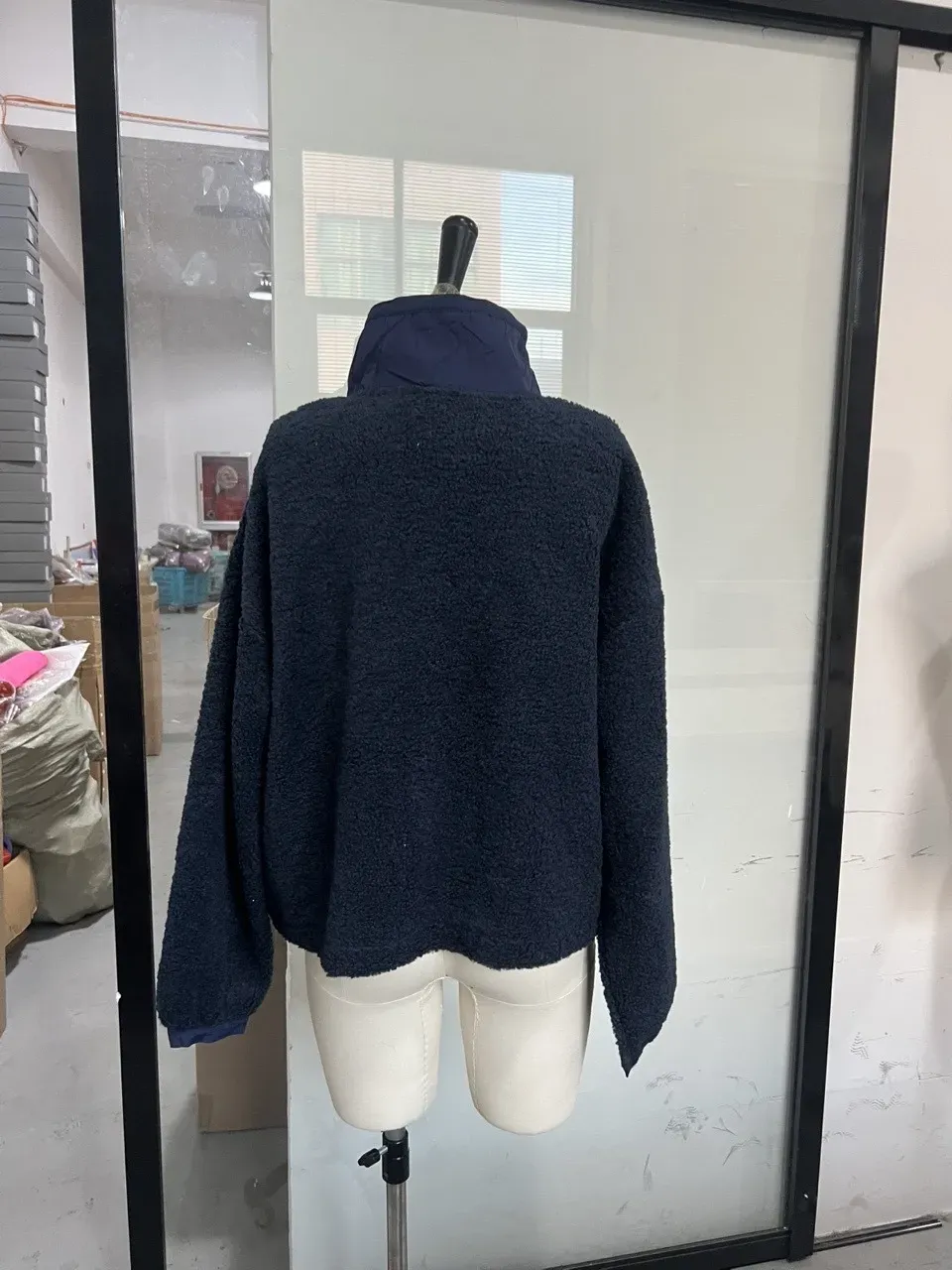 Women's Sweaters Cute Bear Pattern Sweatshirts High Collar Warm Polar Fleece Sweater Soft Blouses Tops 2026 Winter Lady Y2K Clothes