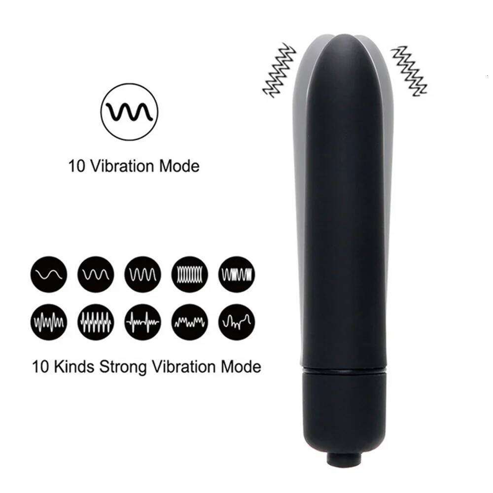 10 Speed Mini Bullet Vibration Adult Female Dildo Clit Stimulation Sex Toy vibrators G Spot Vagina Vibrator For Women W260305