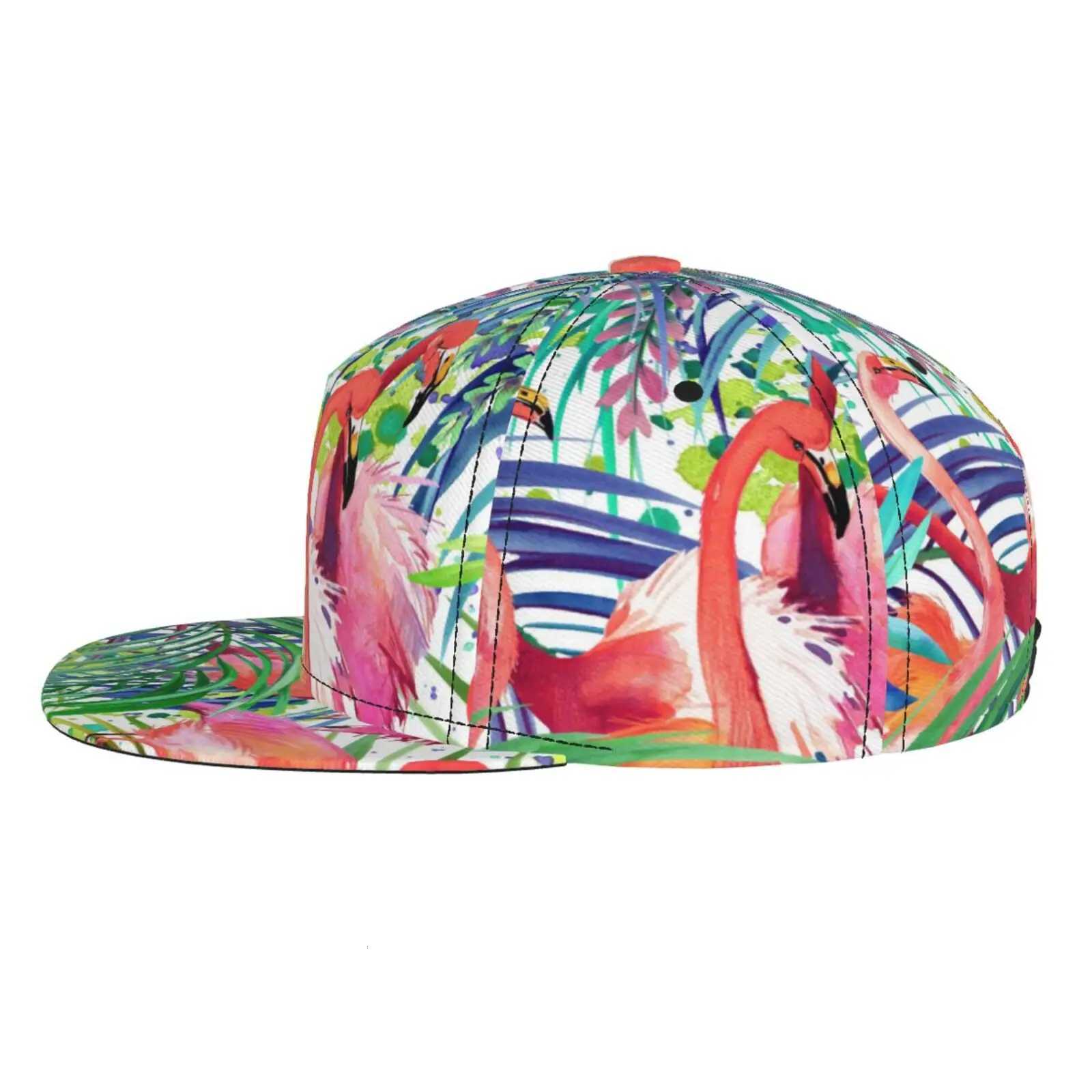 Flame Bird Printed Flat Brimmed Hat Street Skateboarding Hip Hop Hat Outdoor Leisure Sunshade Baseball Hat Universal S260306