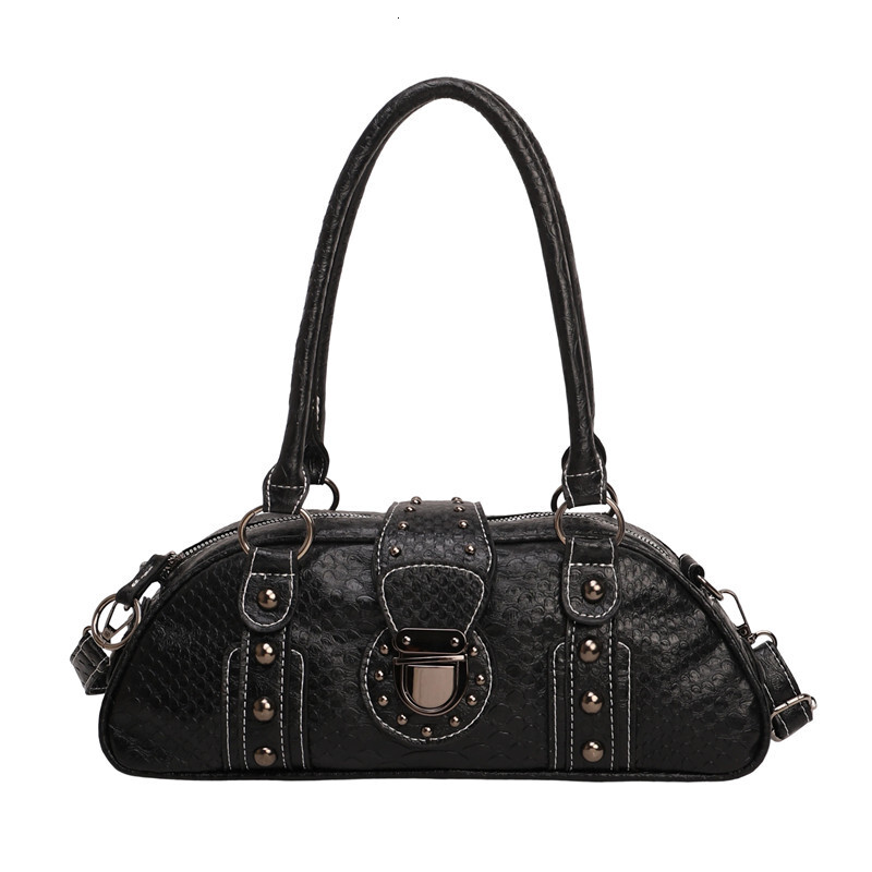 Fashionable multifunctional armpit bag, retro fashionable casual commuting shoulder bag, fashionable large capacity personalized cycling bag, designer